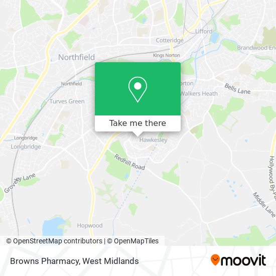 Browns Pharmacy map
