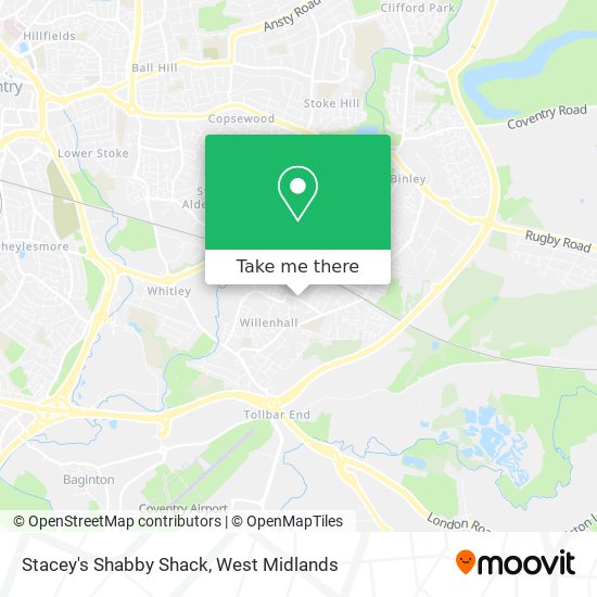 Stacey's Shabby Shack map