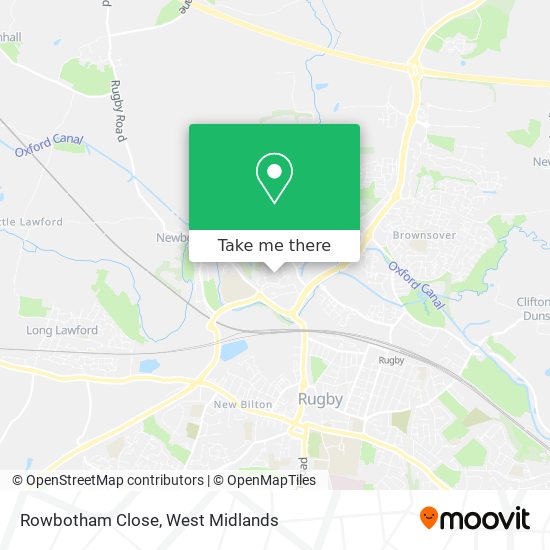 Rowbotham Close map