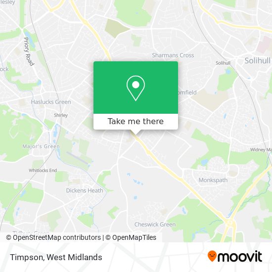 Timpson map