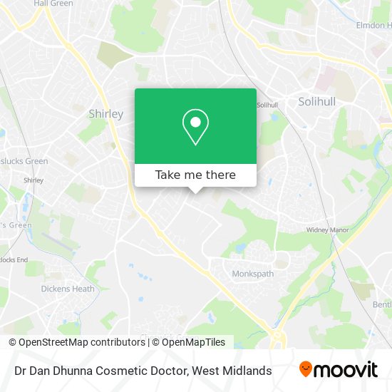 Dr Dan Dhunna Cosmetic Doctor map