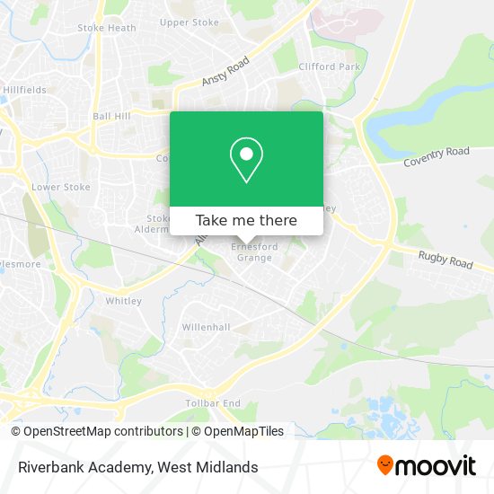 Riverbank Academy map