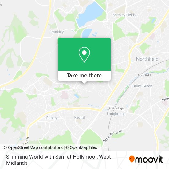 Slimming World with Sam at Hollymoor map