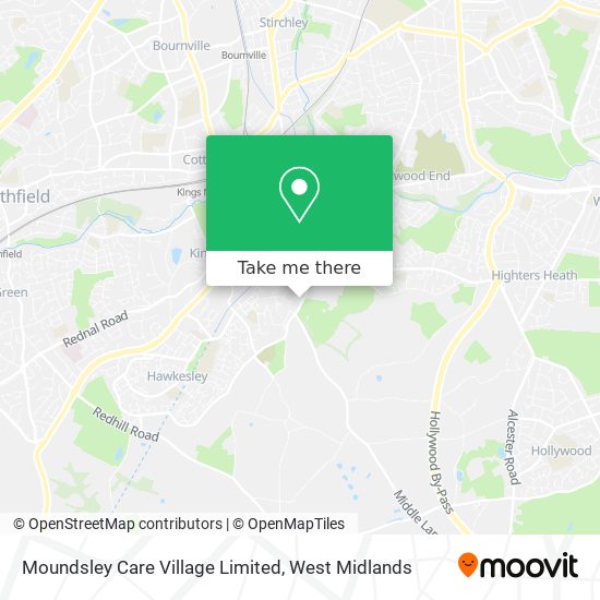 Moundsley Care Village Limited map