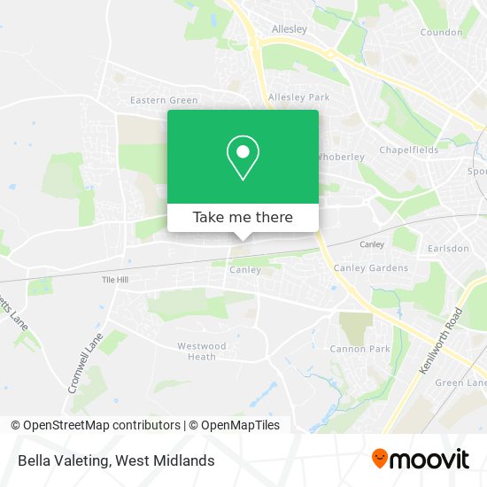 Bella Valeting map