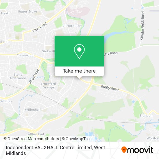 Independent VAUXHALL Centre Limited map