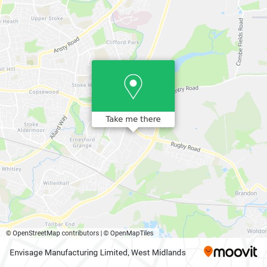 Envisage Manufacturing Limited map