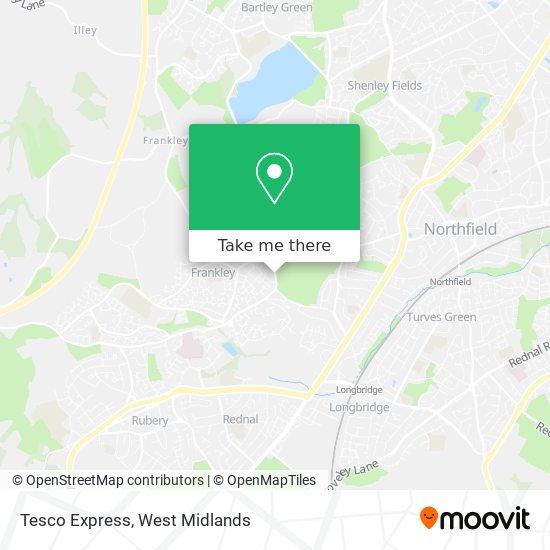 Tesco Express map