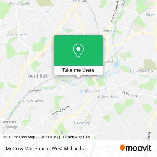 Metro & Mini Spares map