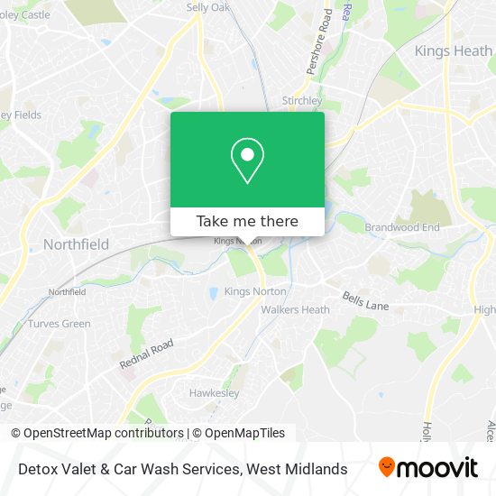 Detox Valet & Car Wash Services map