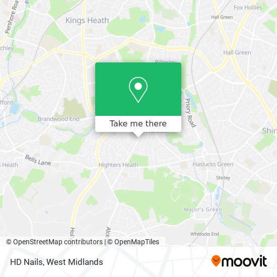 HD Nails map