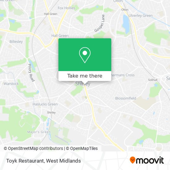 Toyk Restaurant map