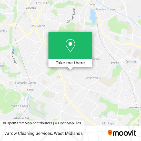 Arrow Cleaning Services map