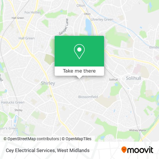 Cey Electrical Services map