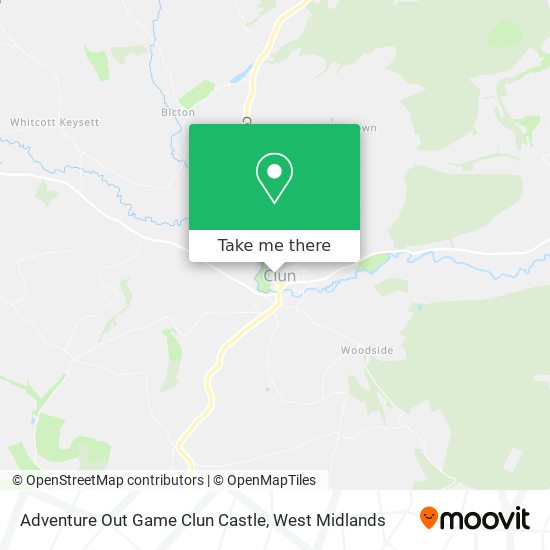 Adventure Out Game Clun Castle map