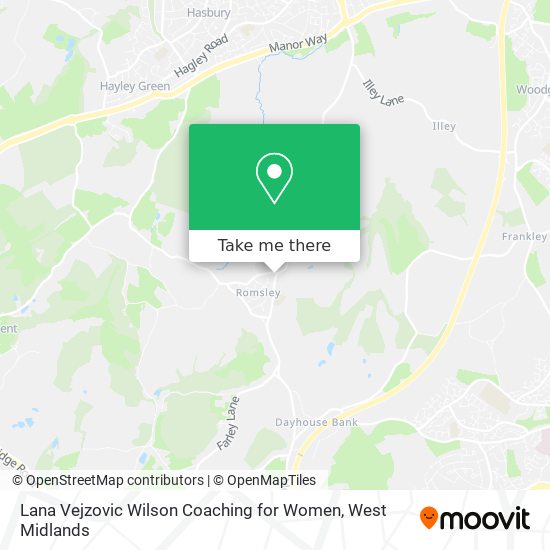 Lana Vejzovic Wilson Coaching for Women map