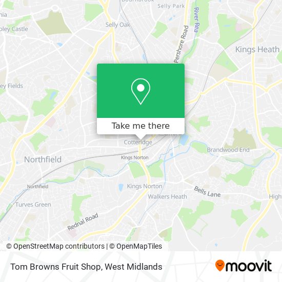 Tom Browns Fruit Shop map