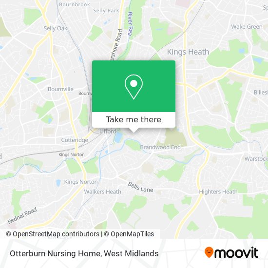Otterburn Nursing Home map