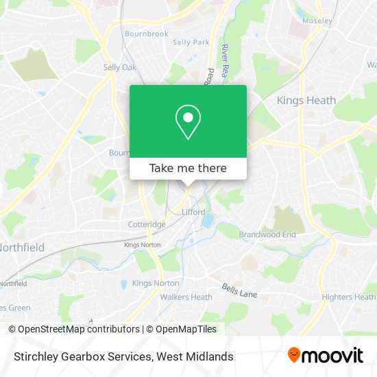 Stirchley Gearbox Services map