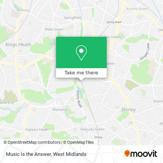 Music Is the Answer map
