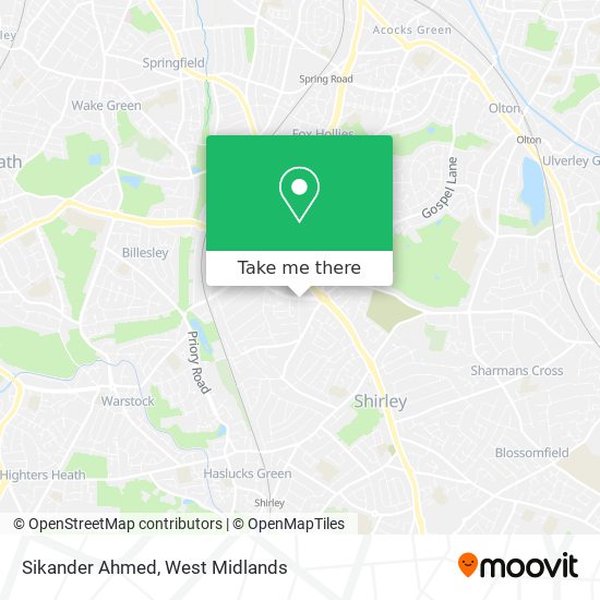 Sikander Ahmed map