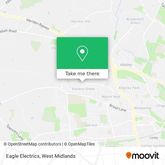 Eagle Electrics map