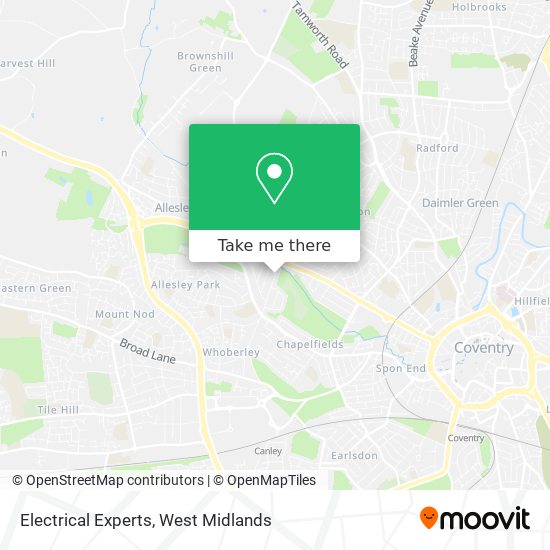 Electrical Experts map