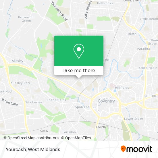 Yourcash map