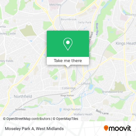 Moseley Park A map