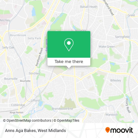 Anns Aga Bakes map