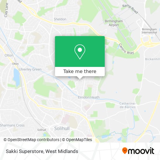Sakki Superstore map