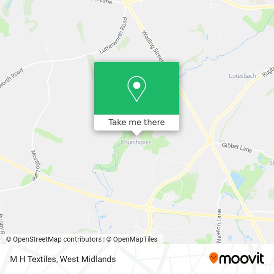 M H Textiles map
