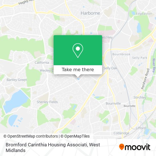 Bromford Carinthia Housing Associati map