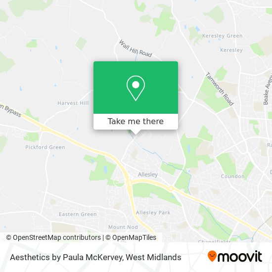 Aesthetics by Paula McKervey map