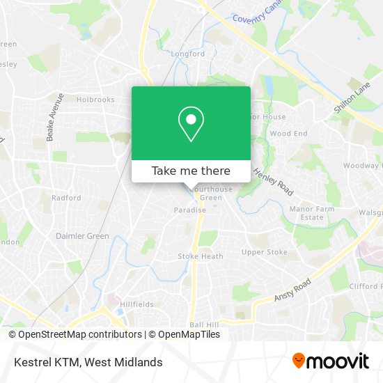 Kestrel KTM in Foleshill by Bus 