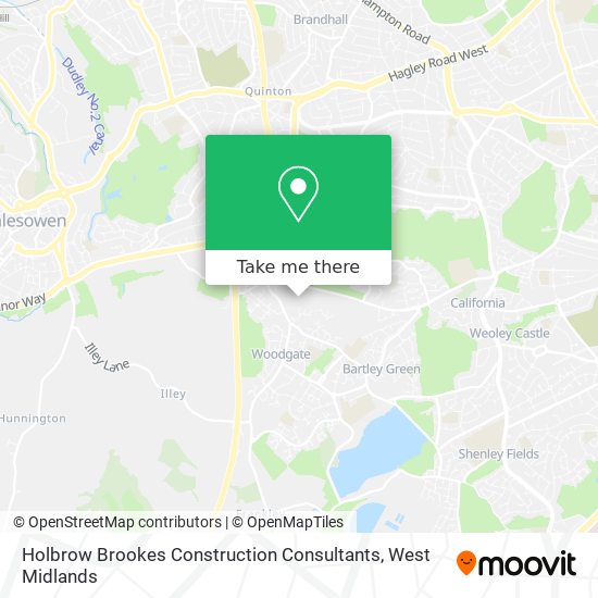 Holbrow Brookes Construction Consultants map