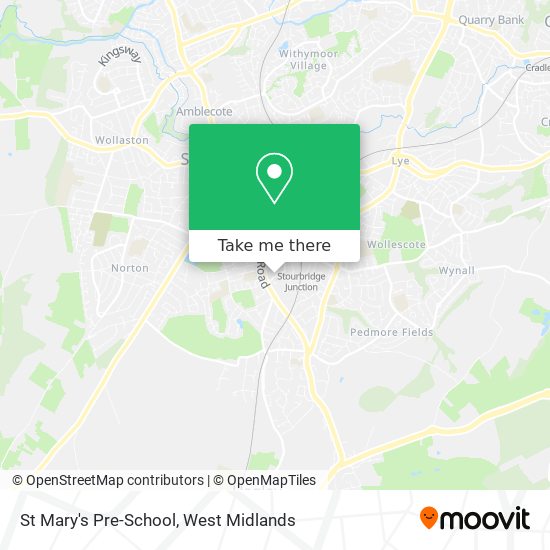 St Mary's Pre-School map