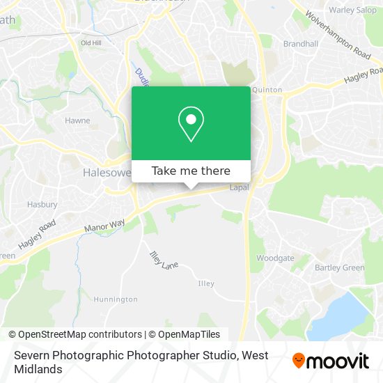 Severn Photographic Photographer Studio map