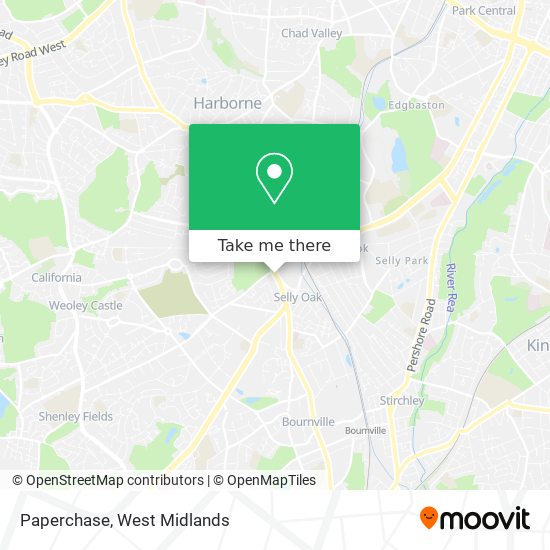 Paperchase map
