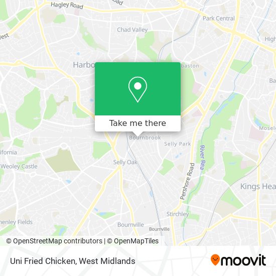 Uni Fried Chicken map