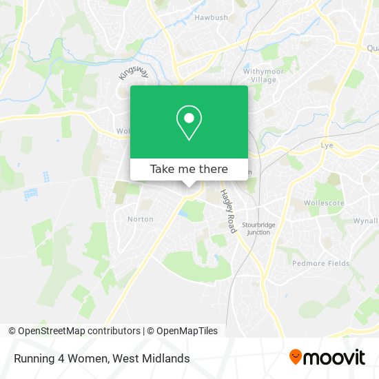 Running 4 Women map