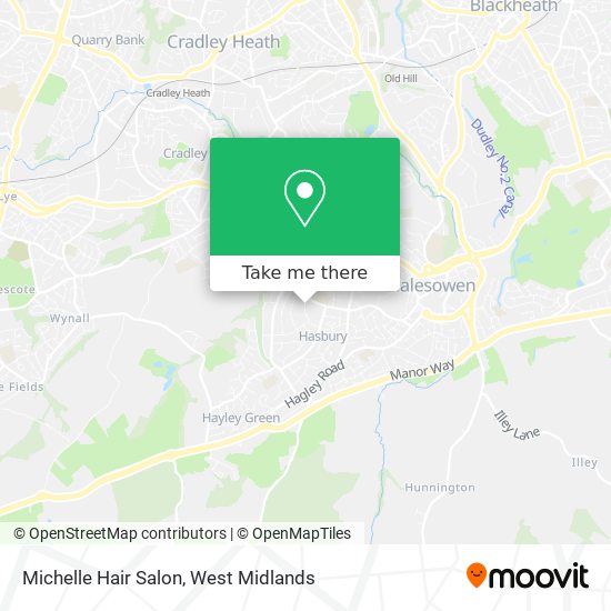 Michelle Hair Salon map