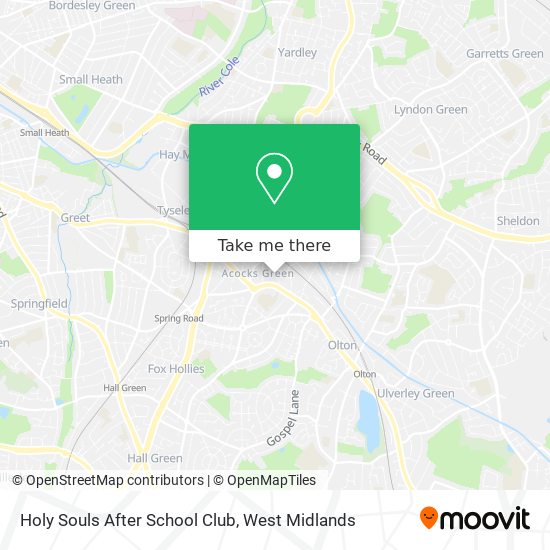 Holy Souls After School Club map