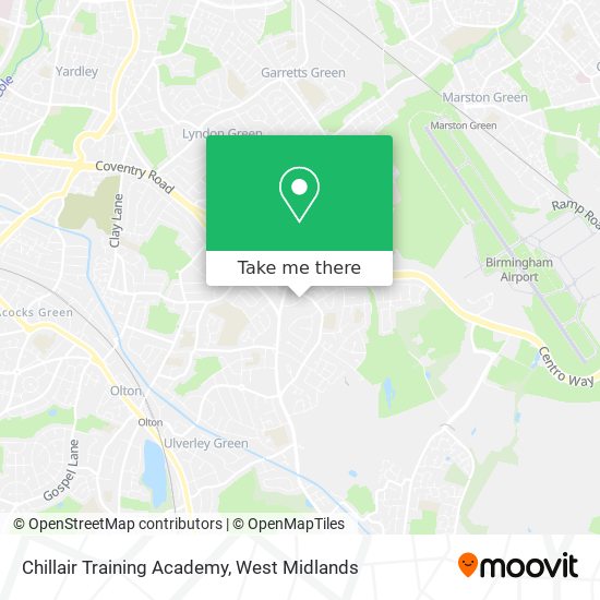 Chillair Training Academy map