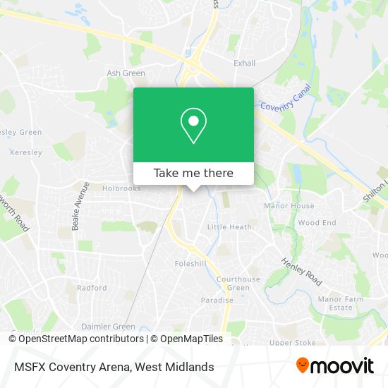 MSFX Coventry Arena map