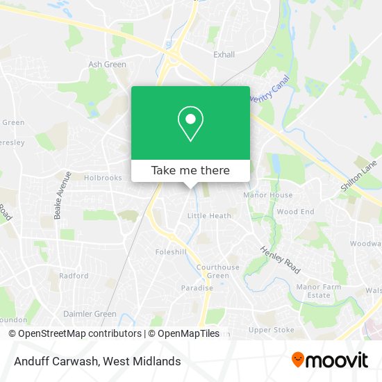 Anduff Carwash map