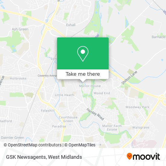 GSK Newsagents map