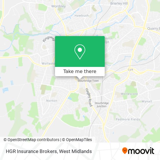 HGR Insurance Brokers map