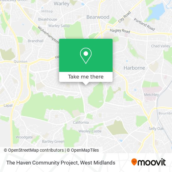 The Haven Community Project map