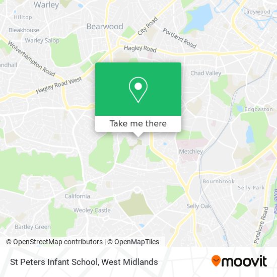St Peters Infant School map